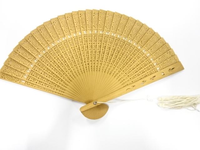 アンティーク　白檀扇子